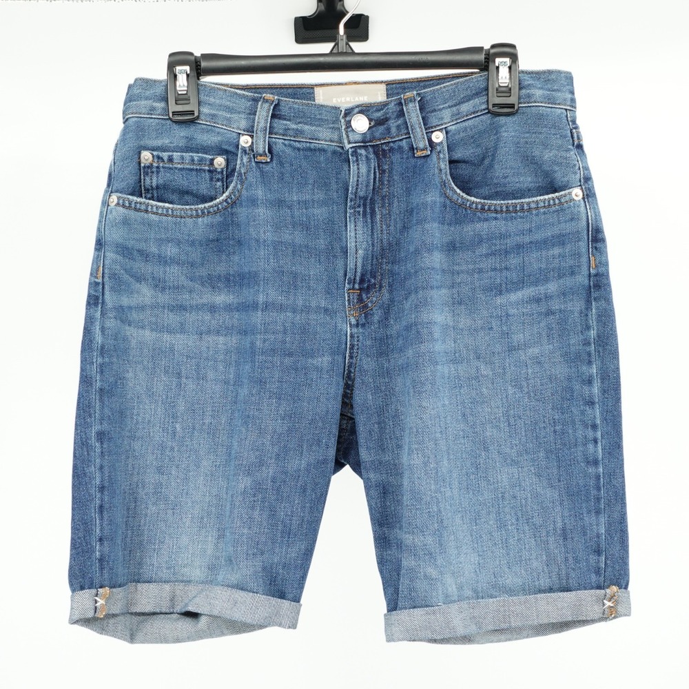 Everlane‎ Denim Shorts SZ 27R Summer Jean Classic Coastal Cowgirl Western Rodeo